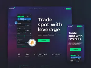 Preview of Primex DeFi CO - Revamped homepage