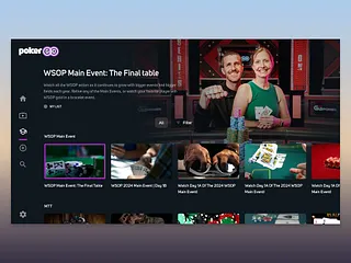 Preview of PokerGO on RokuTV