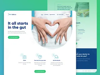 Preview of Landing Page - Healthcare Industry