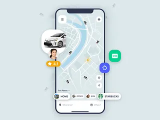 Preview of Uber App Concept