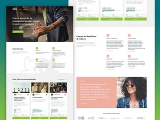 Preview of Crowdfunding website