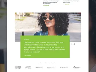 Preview of Crowdfunding Website - Testimonials