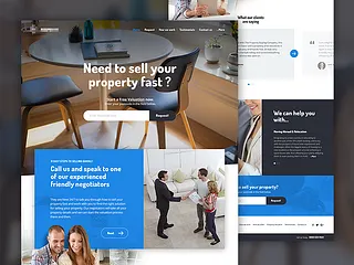 Preview of Online Property Valuation Website