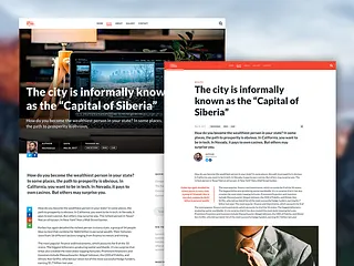 Preview of Layout samples. Blog Single Article. Sketch UI Kit Coming Soon