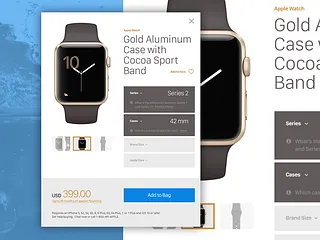 Preview of E-Commerce Shop. Single Item