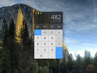 Preview of Widget Calculator
