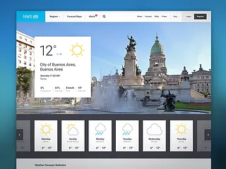 Preview of Argentine Weather Service Agency