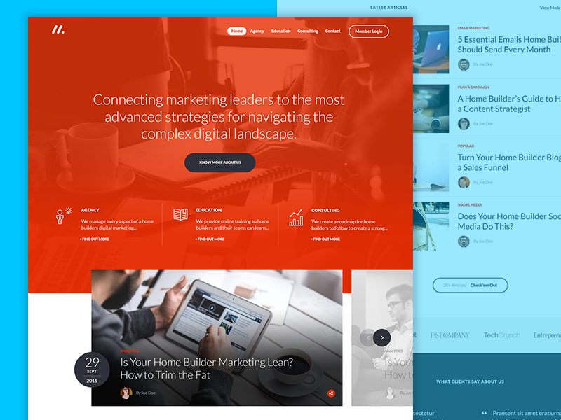Preview of yup, another landing page coming soon.
