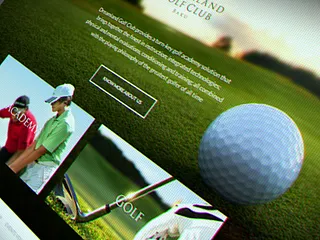 Preview of Golf Club Wordpress Website