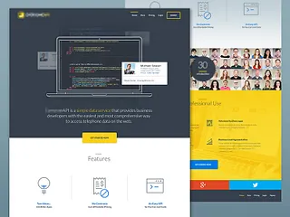 Preview of Landing Page re-design