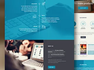 Preview of Landing Page for Dev co.