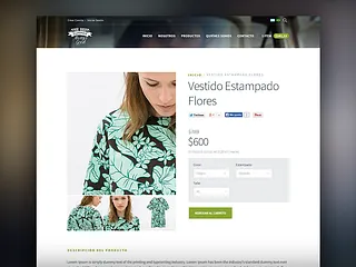 Preview of Ecommerce Theme 2 InnerPage