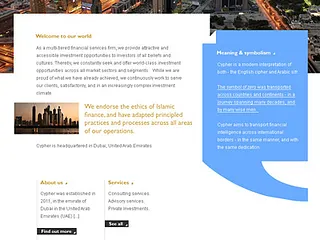 Preview of Typography Website